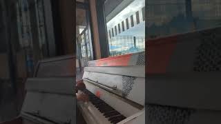 Braveheart on piano at Plunkett Station Waterford ireland July 2024 [upl. by Akayas]