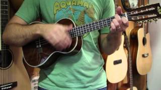 Kala KA8 8 String Tenor Ukulele Demo Somewhere Over the Rainbow [upl. by Endo]