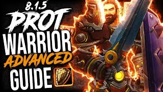 ADVANCED Prot Warrior GUIDE for BFA Patch 815 [upl. by Adam786]