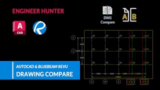 Drawing Compare in AutoCAD and Bluebeam Revu [upl. by Kristopher910]