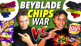 Beyblade Burst As Chip Brands Beyblades Battle [upl. by Rammaj738]