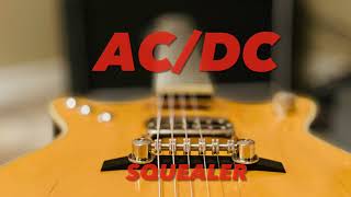 ACDC Squealer Malcolm Young Guitar Lesson [upl. by Eitsirhc]