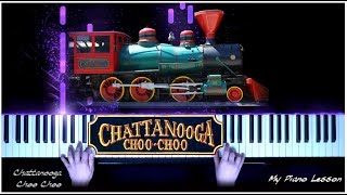 Chattanooga Choo Choo  Piano Tutorial Lesson [upl. by Haronid]