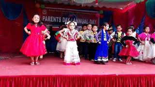 Aaitabar bihanai Children Dance [upl. by Ardnekat]