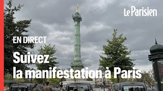 🔴 EN DIRECT  Suivez la manifestation à Paris « contre le coup de force de Macron » [upl. by Adaliah431]