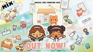 Snuggle Cubs Furniture Pack 1st Look  Aesthetic Toca Life World  The Toca Life Sisters 🦋 [upl. by Hendrika]