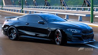 Unleashing the Beast 900HP BMW M8 V10 in Forza Horizon 5 [upl. by Thorbert]