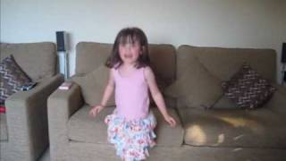 Amy Dancing to Miley Cyrus  Hannah Montana Hoedown Throwdown From Hannah Montana Movie [upl. by Adnilram]