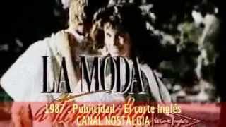 Anuncio  El corte inglés 1987  quotA tu maneraquot [upl. by Norma997]