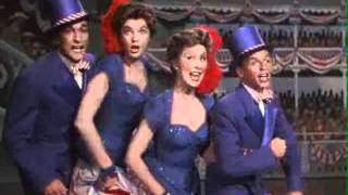 Frank Sinatra Betty Garrett Gene Kelly and Esther Williams in Take me out to the ball game 1949 [upl. by Elauqsap]