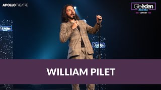 William Pilet  Son sketch déjanté au Gleeden Talent Show [upl. by Ennovart519]