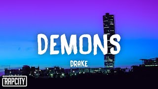 Drake  Demons Lyrics ft Fivio Foreign Sosa Geek [upl. by Seditsira]