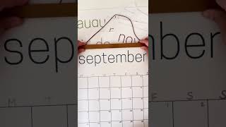 How to Hang Our Wall Calendars Part 1 [upl. by Marpet]