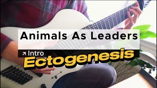 Tutorial 36 with Tabs  Ectogenesis Intro  Animals As Leaders  Tosin Abasi [upl. by Natika527]