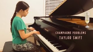 Champagne Problems  Taylor Swift Piano Cover [upl. by Ycnahc]