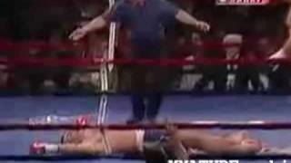 AERTS VS LEKO EXPLOSIVE KO [upl. by Ahsekan]