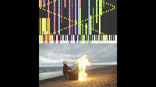 Frightfullyinsane Flanchans Frightful Song Flaming Piano [upl. by Thilda]