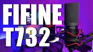 FIFINE T732 Unboxing and Review  Probably the best USB mic under 50 [upl. by Laris]