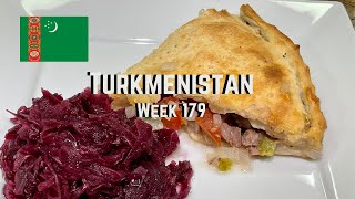 Second Spin Country 179 Turkmenistan International Food [upl. by Tadashi]