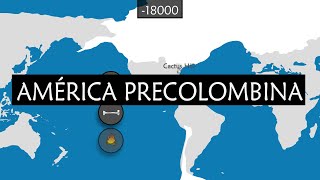 América Precolombina  Resumen en mapas de la historia de las civilizaciones precolombinas [upl. by Ielerol699]