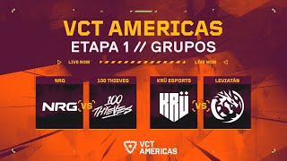 VCT Americas  Etapa 1 Dia 16 [upl. by Naejamron178]