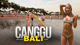 BALI CANGGU 🇮🇩 WALKING Tour 2024  Indonesia [upl. by Seto]