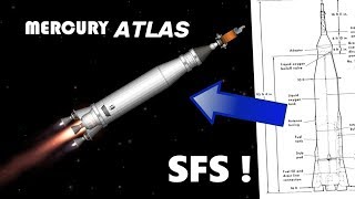 Mercury Atlas rocket launch SFS [upl. by Stilwell]