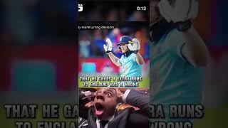 Marais Erasmus Wrong decision shorts viral facts cricket [upl. by Acemaj]