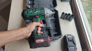 Parkside Impact Wrench Unboxing and Test [upl. by Stacie436]