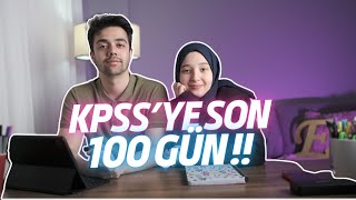 KPSSYE SON 100 GÜN KALA NELERİ BİTİRDİK VE NASIL ÇALIŞIYORUZ kpss2024 [upl. by Ymmit]