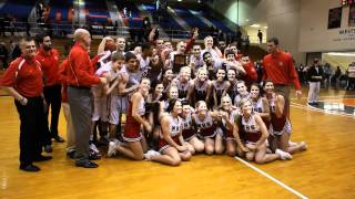 Munster Mustangs Basketball 20102011 Indiana Class 4A Sectionals [upl. by Aloel64]