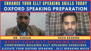 Oxford Speaking Mock Test  Speaking Module of ELLT Mock Test  OIETC Speaking Mock Test  OIETC [upl. by Hbahsur765]