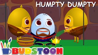 Humpty Dumpty English Nursery rhymes for children  Budstoon [upl. by Sosanna]