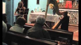 Andante Religioso pour Violon et Harpe Henriette Renié  Giuliano Mattioli Alessandra Romano [upl. by Iduj]