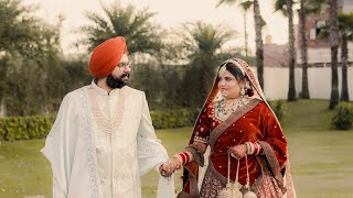 Best Sikh Wedding Highlights Jasmeet  Jasleen  Amritsar  Studio Ulike [upl. by Carberry]