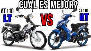 AT 110 rt vs AT 110 lt Que MOTO ES MEJOR [upl. by Farny]