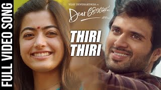 Dear Comrade Malayalam  Thiri Thiri Video Song  Vijay Deverakonda  Rashmika  Bharat Kamma [upl. by Maurizio]