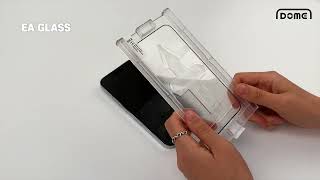 Whitestone Clear EA Glass for iPhone 15 series Installation [upl. by Jc]