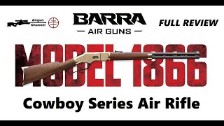 BARRA 1866 Full Review Most Accurate Air Rifle Under 100 Cowboy Series [upl. by Okimat391]