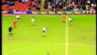 Liverpool v Fulham 200001 League Cup [upl. by Nylleoj]