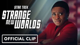 Star Trek Strange New Worlds  James T Kirk and Uhura Meet for the First Time Clip 2023 [upl. by Selmore]