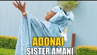 ADONAI  Sister Amani  Official 4k Video [upl. by Nehte]