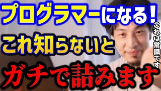 【ひろゆき】※プログラマーを目指す人はまずこの方法で。これ知らないと絶対に損しますプログラミングの勉強法！プログラマーなりたい人まとめスキルキャリアkirinuki論破【切り抜き】 [upl. by Hgielime]