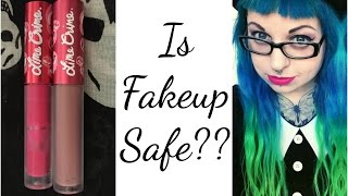 Is Fakeup Safe £2 Lime Crime amp Jeffree Star  Emily Boo [upl. by Daph92]