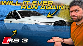 I BOUGHT A FLOODED 2018 AUDI RS3 FOR JUST £4000 HERES WHY [upl. by Kimbra985]