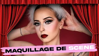 TUTO COMPLET Maquillage de Scène Danse Performance Cabaret [upl. by Eessac789]