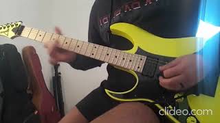 Dokken Unchain The Night Guitar Cover By Supernatural9R 🤘😎🔥⚠️🇺🇸🇬🇷 [upl. by Airym]