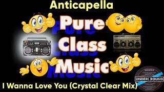 Anticappella  I Wanna Love You Crystal Clear Mix [upl. by Rika193]