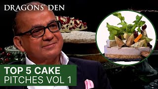 Top 5 Cake Companies Pitched In The Den  Vol1  COMPILATION  Dragons Den [upl. by Annayram]