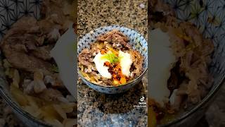 Gyudon food cooking tasty easyrecipe [upl. by Crotty]